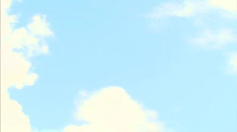 Fast moving clouds Stock Footage 285387