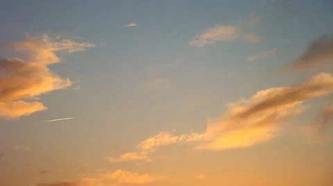 Fast-moving clouds Stock Footage 10915979