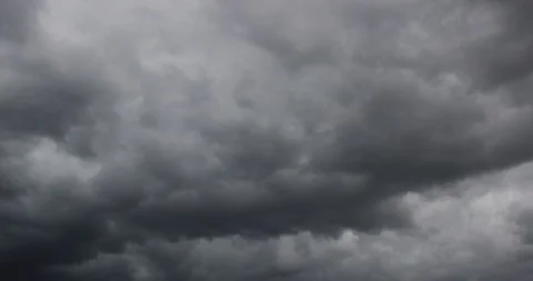 Fast Moving Clouds Stock Footage 90412137