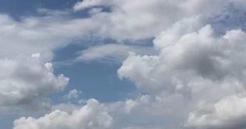 Fast Moving Clouds Stock Footage 90412557