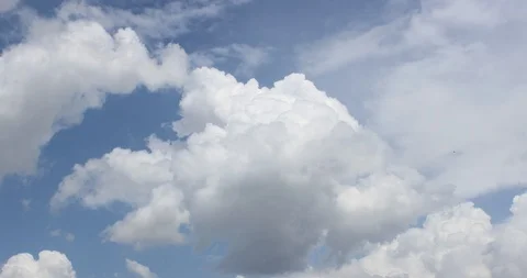 Fast Moving Clouds Stock Footage 90424612