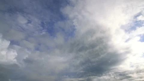 Fast moving clouds Stock Footage 161131147