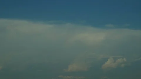 Fast moving clouds forming Stock-Footage 122999779