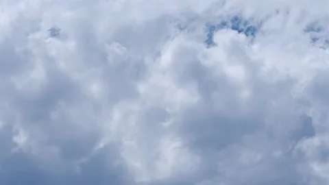 Fast Moving Clouds Over blue Sky. 4K Uhd Timelapse Stock Footage 157571502