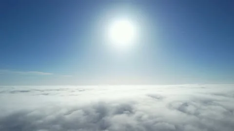 Fast Moving Clouds over England, Time Lapse Clip Stock Footage 221380555