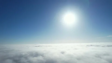 Fast Moving Clouds over England, Time Lapse Clip Video stock 221380833