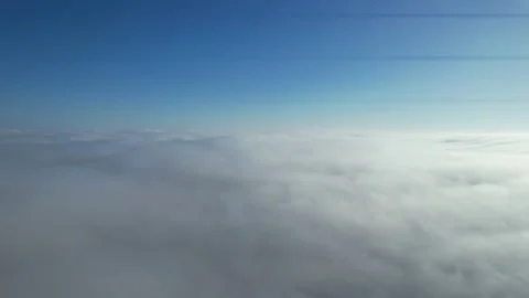 Fast Moving Clouds over England, Time Lapse Clip Stock Footage 221381995