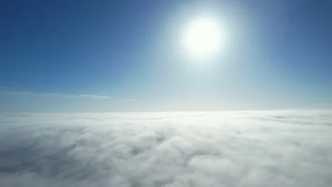 Fast Moving Clouds over England, Time Lapse Clip Video stock 221382172
