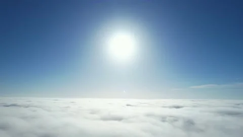 Fast Moving Clouds over England, Time Lapse Clip Video stock 221383119