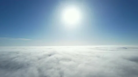 Fast Moving Clouds over England, Time Lapse Clip Stock Footage 221384070
