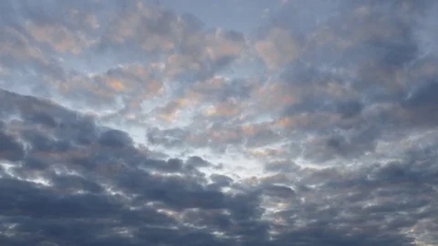 Fast moving clouds, time lapse Stock Footage 81744127