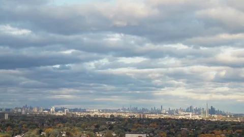 Fast moving clouds (time-lapse).  EX145 Stock Footage 96443284