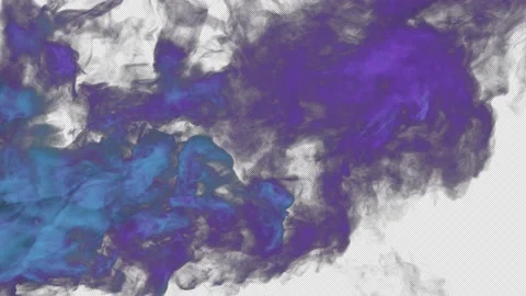 Fast Moving Colored Smoke On Alpha Video stock 167043587