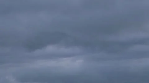 Fast moving couds Stock Footage 10790902