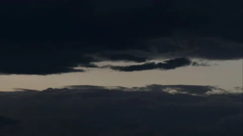 Fast moving cumulo nimbus clouds. Time lapse. Cloudscape Stock Footage 154182930
