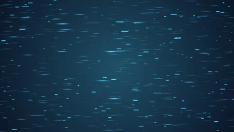 Fast moving Data Motion on blue background with lines and dots Stock Footage 266910062