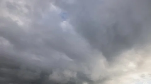 Fast Moving Dramatic Storm Clouds Passing Overhead Stock Footage 106157435