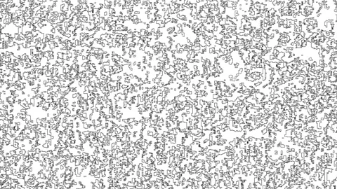 Fast moving, dynamic, abstract, black square shapes Stock Footage 147151709