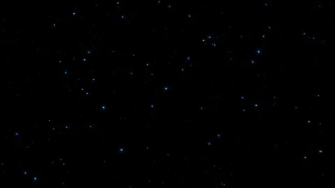 Fast moving flicker glow dots on loop clean black background Stock Footage 337366792