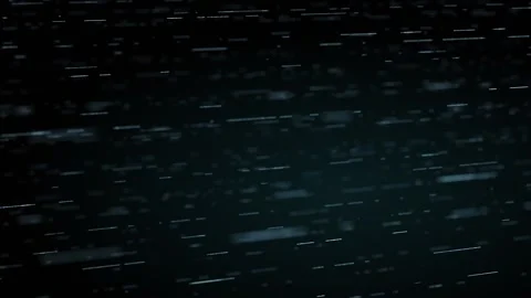 Fast moving light streaks across dark blue space creating a futuristic speed Vidéo 330593226