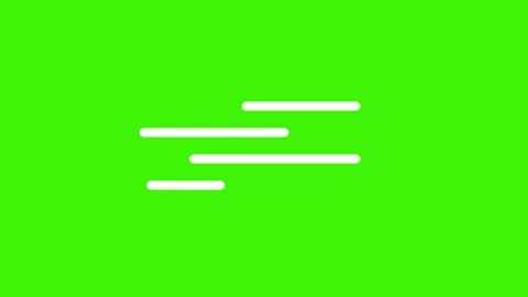 Fast Moving Lines Animation on Green Screen, fast motion speed lines animat.. Stock Footage 309516509