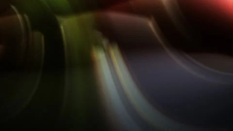 Fast moving multicolored strands abstract Stock Footage 225741743
