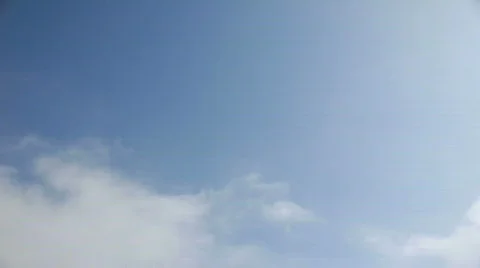 Fast Moving Multilayered Cloud Time Lapse Video stock 587898