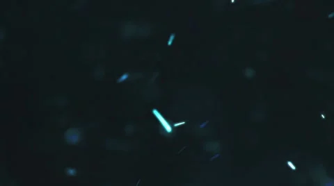 Fast moving organic shiny particles. Video background. Stock Footage 49955425