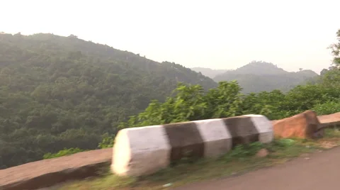 A fast moving panoramic view Stock Footage 42631789