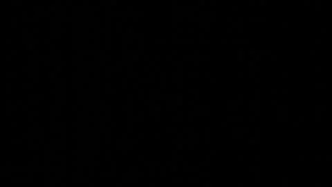 Fast moving red glowing particle on black background. 3d render looped animation Stock Footage 310882246