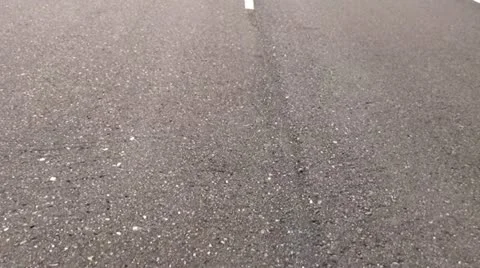 Fast moving on the road Stock Footage