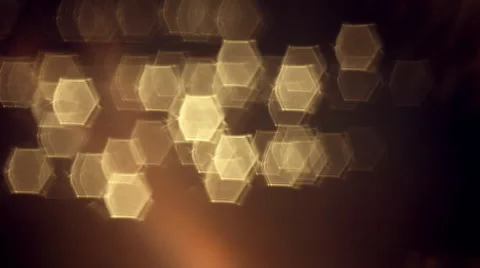 Fast moving shining hexangular sparkles on dark copper background 스톡 동영상 55818846