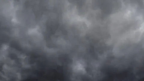 Fast moving storm clouds Stock-Footage 83880036