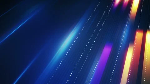 Fast moving stripes symbolizing data transfer loopable background Stock Footage 44246081