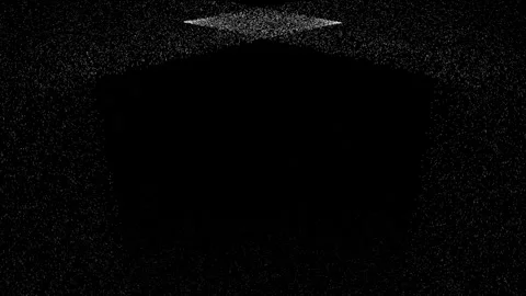 Fast Moving White Dust Particles Creating a Comet Trail on a Black Background Stock Footage 322795235