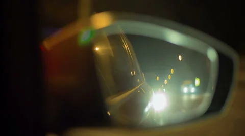 Fast night drive Stock Footage 34218706