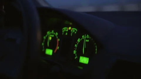 Fast night drive Stock Footage 71604073
