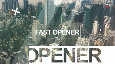 Fast Opener After Effects素材