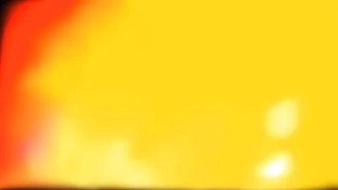 Fast Orange Light pulses and glows. Beautiful light leak in warm hue on dark Stock Footage 115044626