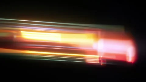Fast Orange Light Streak Transition Background Stock Footage 328292706