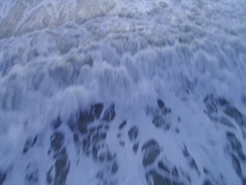 FAST OVER THE OCEAN Stock Footage 80849662