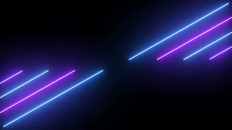 Fast-Paced Light Streaks and Glowing Beams | Sci-Fi High-Speed 4K Stock Footage 304948010
