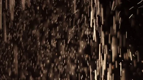 Fast particles falling down Video stock 83401146