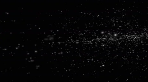 Fast Particles Fly Background Side Stock Footage 63530952