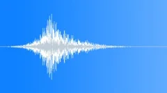 Fast passing single vehicle on cobblestone Sound Effect