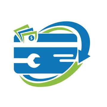 Fast pay linear vector icon, money transfer line sign isolated on white backgrou Stock Illustration