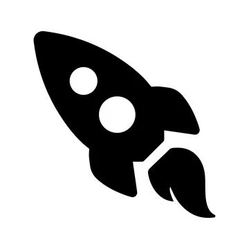 Fast, project launch, rocket, start up icon. Stock Illustration