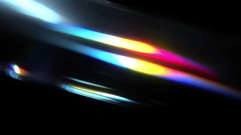 Fast Rainbow Light Trail Abstract Background Stock Footage 328295336