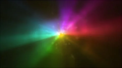 Fast Rays of Colour From Light Point (Darker) 스톡 동영상 53827516