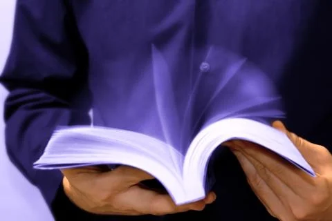 Fast reading concept Stock Photos